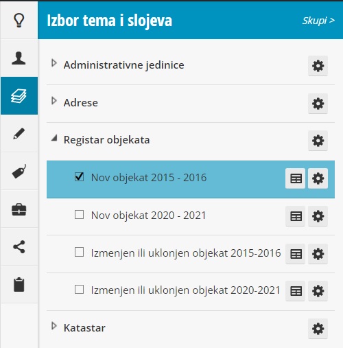 Geosrbija - objekti iz 2015 godine
